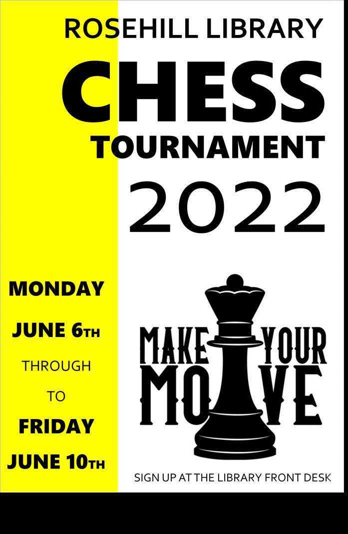 Rosehill Library Chess Tournament 2022